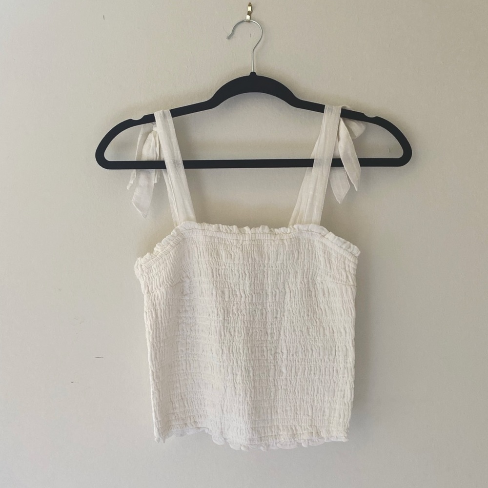 NWT Abercrombie Smocked Tank